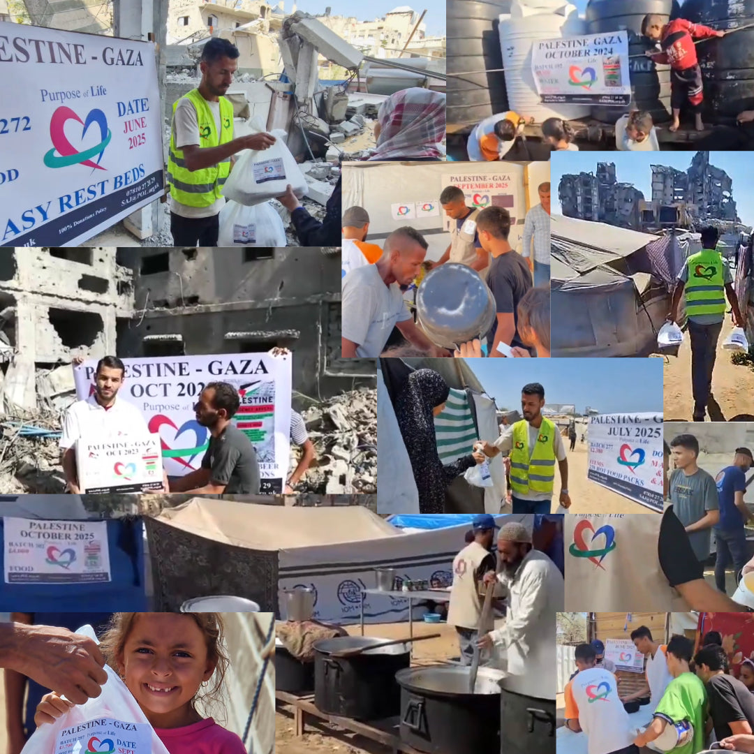 Gaza Palestine Emergency Food Parcels (Batch)