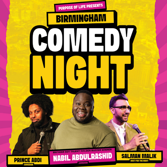 Ticket for the Birmingham Comedy Night 13 Dec 2025 Event - Limited Seats