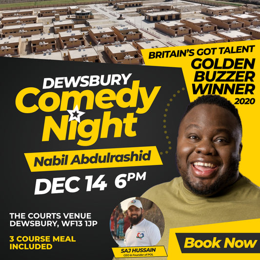 Ticket for the Dewsbury Comedy Night 14 Dec 2025 Event - Limited Seats