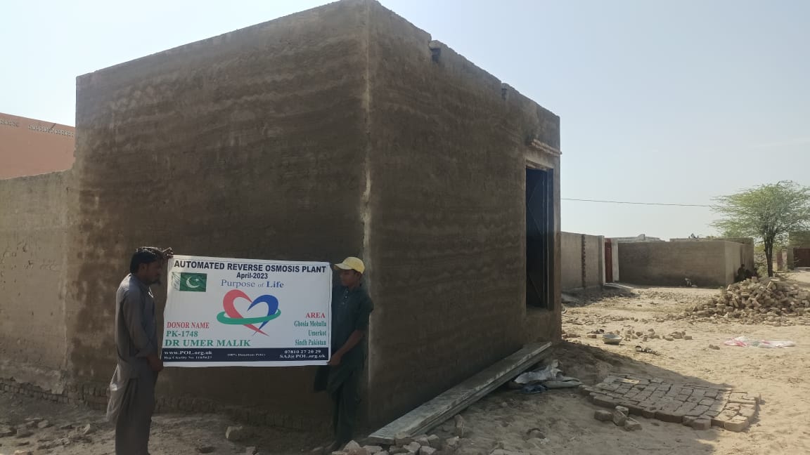 Reverse Osmosis Filtration Plant