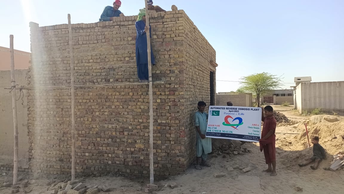 Reverse Osmosis Filtration Plant