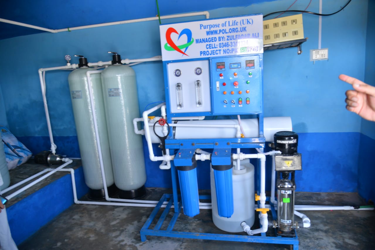 Reverse Osmosis Filtration Plant
