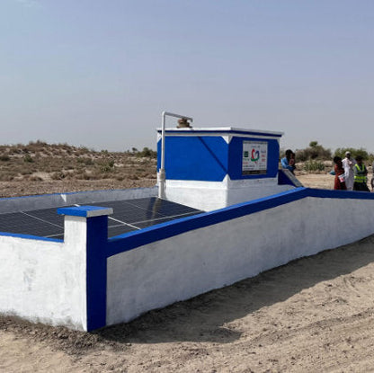 Solar Powered Fully Automated Water System + Water Line for Crops