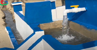 Solar Powered Fully Automated Water System + Water Line for Crops