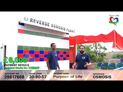 Solar Powered Reverse Osmosis Filtration Plant